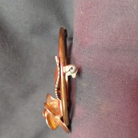 Krementz Rose brooch - Picture 6 of 6